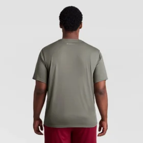 T-shirt sportiva, C Logo riflettente – Taglie grandi e alte