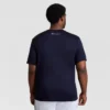 T-shirt sportiva, C Logo riflettente - Taglie grandi e alte