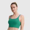 Top a reggiseno con cuciture Courtside