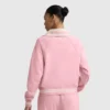 Top Pitcher con collo alto e zip integrale, C Logo