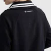 Top Pitcher con collo alto e zip integrale, C Logo