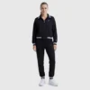 Top Pitcher con collo alto e zip integrale, C Logo