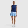 Top senza maniche Country Club, Script Logo ricamato